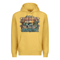 Antique Gold runs on dreams and gasoline truck western Premium Hoodie - NancyCooperArtShop
