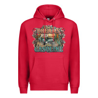 Cardinal runs on dreams and gasoline truck western Premium Hoodie - NancyCooperArtShop
