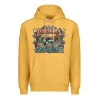 Mustard runs on dreams and gasoline truck western Premium Hoodie - NancyCooperArtShop