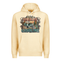 Pina Colada runs on dreams and gasoline truck western Premium Hoodie - NancyCooperArtShop