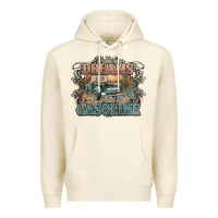 Runs On Dreams And Gasoline Truck Western Premium Hoodie | Teevron