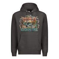Smoke runs on dreams and gasoline truck western Premium Hoodie - NancyCooperArtShop