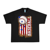 Black baseball american flag Urban Heavy Tee - texasbilliewilder