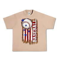 Burro baseball american flag Urban Heavy Tee - texasbilliewilder