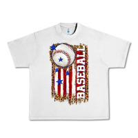 Lunar Rock baseball american flag Urban Heavy Tee - texasbilliewilder