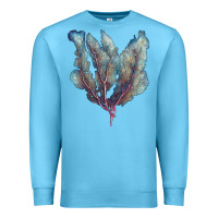 Ocean Blue Venus Fan Sea Coral Premium Sweatshirt - LillyAllenDesigns