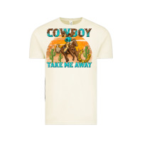 Vintage Arctic cowboy take me away Vintage Tee - texasbilliewilder