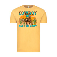 Cowboy Take Me Away Vintage Tee | Teevron