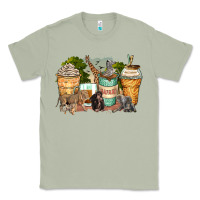 Matcha safari animals coffee cups Classic Tee - Zillion Design Studio