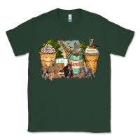 Sports Green safari animals coffee cups Classic Tee - Zillion Design Studio