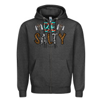 Charcoal Heather be salty matthew 5. 13 Zipper Hoodie - CowhideDigitalArt