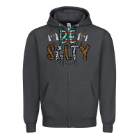 Smoke be salty matthew 5. 13 Zipper Hoodie - CowhideDigitalArt
