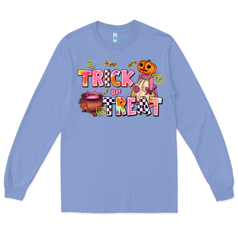 Trıck Or Treat Long Sleeve Tee by AdoDesignShop | Teevron