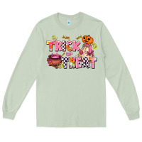 Matcha trıck or treat Long Sleeve Tee - AdoDesignShop