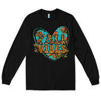 Black fall vibes heart Long Sleeve Tee - RanaPortraitStore