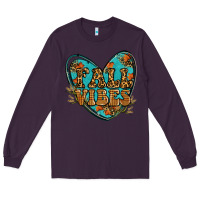 Plum fall vibes heart Long Sleeve Tee - RanaPortraitStore
