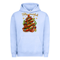 Pigment Grape Ice Christmas Feliz Navidad Urban Hoodie - BundleAndBundleShop