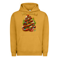 Pigment Peanut Butter Christmas Feliz Navidad Urban Hoodie - BundleAndBundleShop