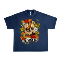Navy karma bites back Urban Heavy Tee - RanaPortraitStore