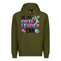 Army Green in my cheer leader era Premium Hoodie - MaliasSmallBusiness