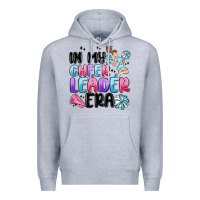 Heather Grey in my cheer leader era Premium Hoodie - MaliasSmallBusiness