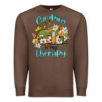 Chestnut camping is my therapy Premium Sweatshirt - BarkalooDesign
