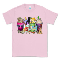 Bubblegum Pink boss babe coffee cups Classic Tee - Zillion Design Studio