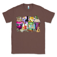 Chestnut boss babe coffee cups Classic Tee - Zillion Design Studio