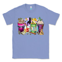 Colony Blue boss babe coffee cups Classic Tee - Zillion Design Studio