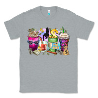 Heather Grey boss babe coffee cups Classic Tee - Zillion Design Studio