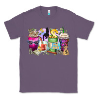 Lavender boss babe coffee cups Classic Tee - Zillion Design Studio
