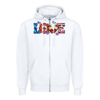 White firefighter love Zipper Hoodie - HRA Design Shop
