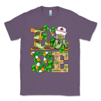 Lavender st.patricks nurse love gnomies Classic Tee - BarkalooDesign