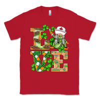 Red st.patricks nurse love gnomies Classic Tee - BarkalooDesign