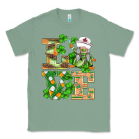 Sage st.patricks nurse love gnomies Classic Tee - BarkalooDesign