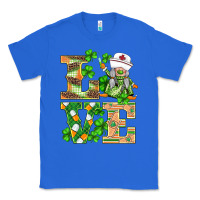 True Royal st.patricks nurse love gnomies Classic Tee - BarkalooDesign