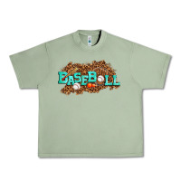 Oil Green baseball Urban Heavy Tee - texasbilliewilder