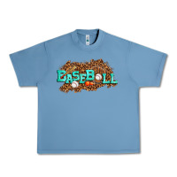 Pebble Blue baseball Urban Heavy Tee - texasbilliewilder