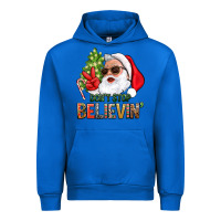 Cobalt Don't Stop Believing Santa Urban Hoodie - BundleAndBundleShop