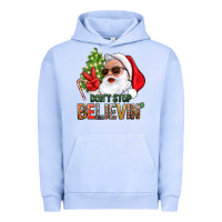 Don't Stop Believing Santa Urban Hoodie | Teevron