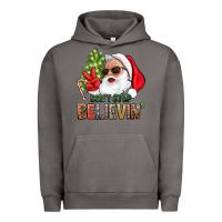 Pigment Tornado Don't Stop Believing Santa Urban Hoodie - BundleAndBundleShop