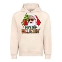 Sandshell Don't Stop Believing Santa Urban Hoodie - BundleAndBundleShop