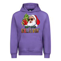 Tulip Don't Stop Believing Santa Urban Hoodie - BundleAndBundleShop