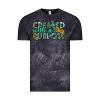 Cloud Black created with a purpose Vintage Tee - texasbilliewilder