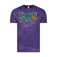 Cloud Purple created with a purpose Vintage Tee - texasbilliewilder