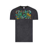 Vintage Black created with a purpose Vintage Tee - texasbilliewilder