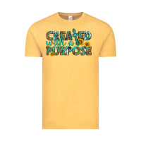 Vintage Mustard created with a purpose Vintage Tee - texasbilliewilder