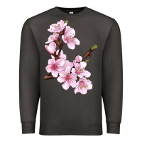 Smoke Peach Blossom Premium Sweatshirt - LillyAllenDesigns