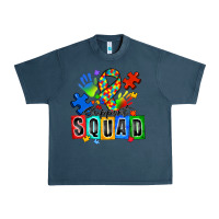 Midnight Navy support squad autism Urban Heavy Tee - Zillion Design Studio