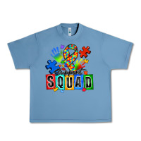 Pebble Blue support squad autism Urban Heavy Tee - Zillion Design Studio